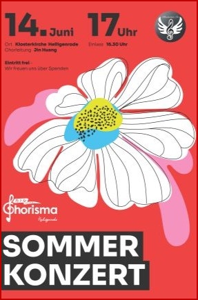 Chorisma Sommerkonzert am 14. Juni 2026