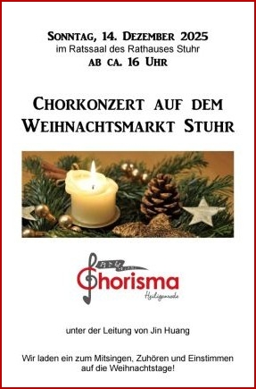 Chorkonzert Weihnachtsmarkt Stuhr 2025_12_14